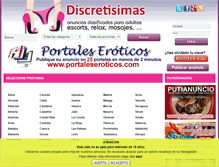 Tablet Screenshot of discretisimas.com